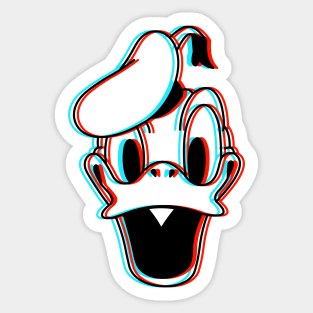 3D Duck Sticker